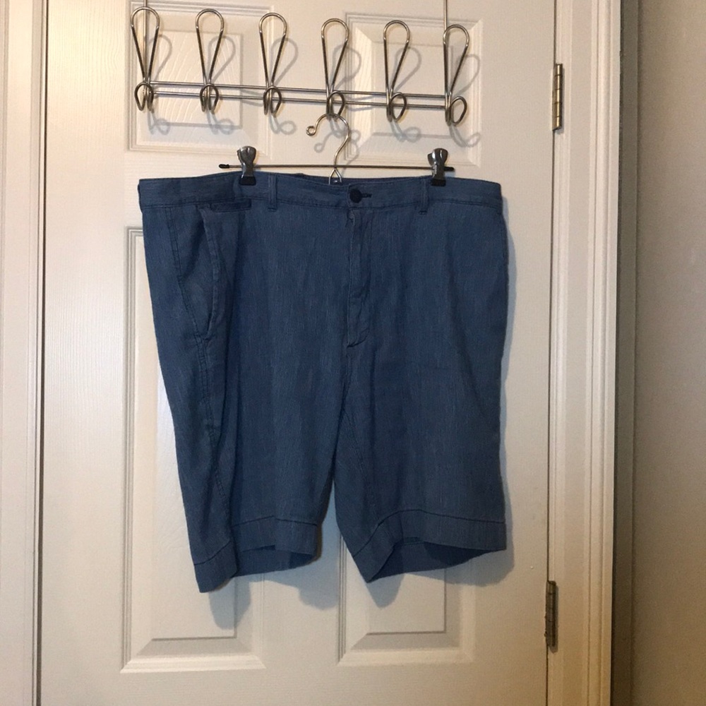 Men’s Caribbean blue cloth shorts